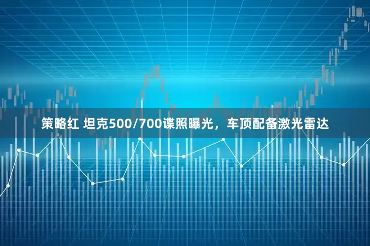 策略红 坦克500/700谍照曝光，车顶配备激光雷达